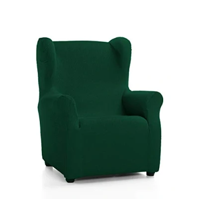 Afbeelding van Martina Home Tunez fauteuilbekleding oorfauteuil Wijsstoel Flessengroen (VERDE BOTELLA)