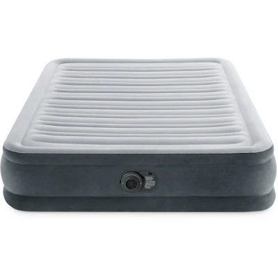 Afbeelding van Intex Luchtbed Twijfelaar Comfort Plush Met Ingebouwde Pomp