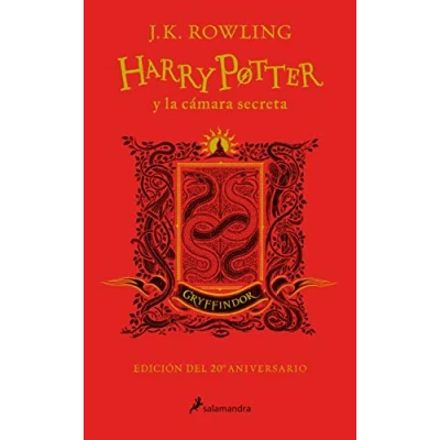 Afbeelding van Harry Potter y la cámara secreta (20 Aniv. Gryffindor) / and the Ch amber of Secrets (Gryffindor): Rojo