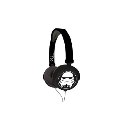 Afbeelding van Lexibook HP015SW Star Wars Rey Poe Finn BB 8 stereo hoofdtelefoon, kindvriendelijke kracht, opvouwbaar en instelbaar, zwart/wit