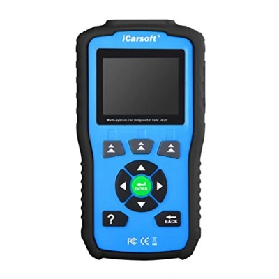 Afbeelding van iCarsoft OBDII/EOBD &amp; kunnen motorcontrolelampje auto diagnostisch tool I820 nieuwe versie (blauw)