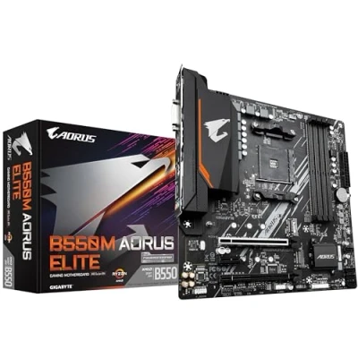 Afbeelding van Moederbord AMD Gigabyte B550M AORUS ELITE