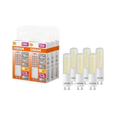 Afbeelding van OSRAM Lamps LED SPECIAL T SLIM DIM / lamp: GU10, 7 W, vervanging voor 60 helder, Warm Wit, 2700 K Verpakking ,6 pack