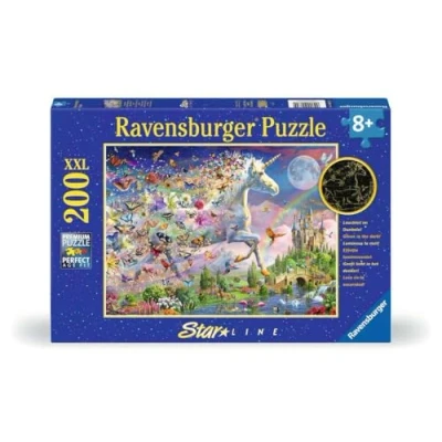 Afbeelding van Ravensburger Legpuzzel XXL Fantasy Unicorn Star Line, 200st.