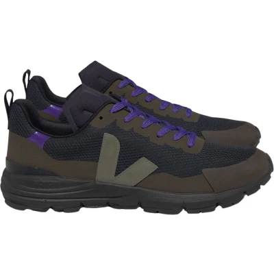 Afbeelding van Veja Dekkan Sneakers laag, Heren, Maat: 46, Black/khaki/eagle Textiel/ synthetisch
