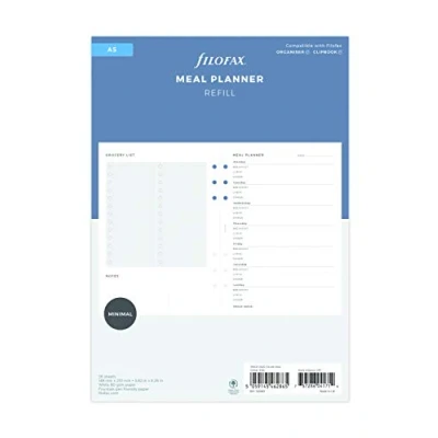 Afbeelding van A5 Minimale maaltijdplanner
