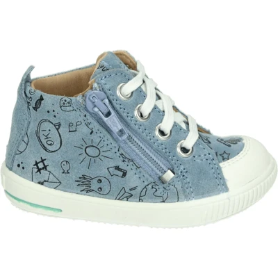 Afbeelding van Superfit 362 Half hoogJongensKindersneakers Kleur: Blauw Maat: 23