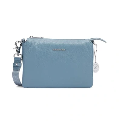 Afbeelding van Mandarina Duck Mellow Leren clutch voor dames, Strijken.