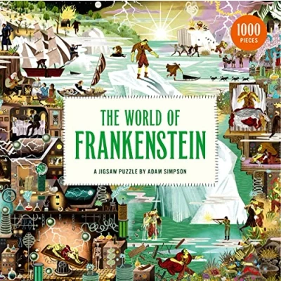 Afbeelding van The World of Frankenstein: A Jigsaw Puzzle by Adam Simpson