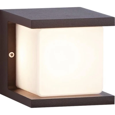 Afbeelding van Iser Buiten wandlamp LED antraciet 2700k 1100lm Modern Artdelight 2 jaar garantie