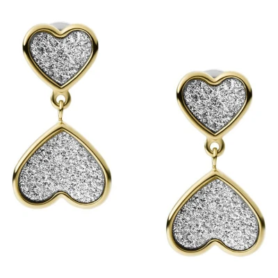 Afbeelding van Fossil Sutton Oorbellen goldcoloured, Dames, Maat: One Size, Gold coloured
