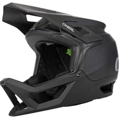 Afbeelding van Oneal Transition Solid Downhill Helm, zwart, afmeting L voor man