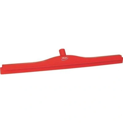 Afbeelding van Vikan Vloertrekker Kop Full Colour Hygiene met vaste nek en TPE Rubber 70cm Rood