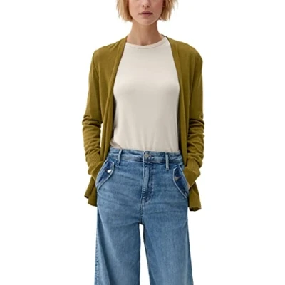 Afbeelding van s.Oliver Vest, Dames, Maat: 38, Guacamole