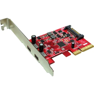 Afbeelding van ROLINE PCI Express Kaart, USB 3.2 Gen 2, 2x C