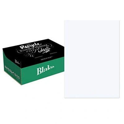 Afbeelding van Blake Pure A4 210 x 297 mm 120 g/m² gerecycled papier (84677) Super White geweven pak van 500