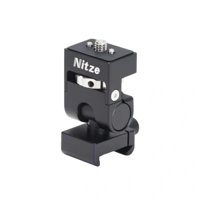 Afbeelding van Nitze Monitor Houder met NATO Clamp, Camera Mount voor Compatibel Atomos Ninja V, ondersteunt 360 draaien en 180 Kantelen 5&quot; 7&quot; N54 G2