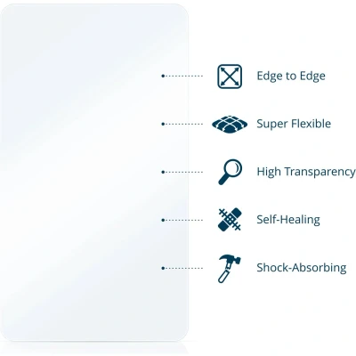 Afbeelding van BROTECT Screenprotector voor Samsung Galaxy XCover Pro 2 Folie Beschermfolie transparant volledig dekking (2 Stuks)