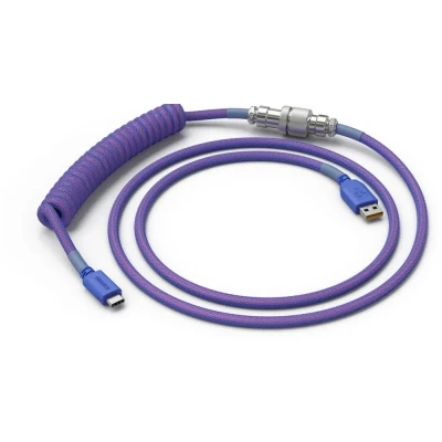 Afbeelding van Glorious PC Gaming Race Coiled Violet 1,37 m USB Type A, C