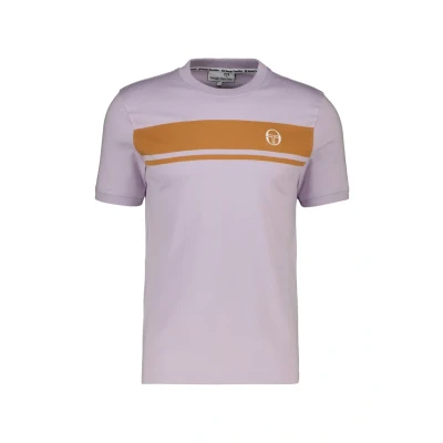 Afbeelding van Sergio Tacchini Tshirt print, Heren, Maat: XL, Thistle biscuit
