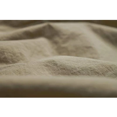Afbeelding van L1NK STUDIO Beddengoed 240 x 220 cm dekbedovertrek katoen 100% (perkal 200 draden) voor bed 150 Uni eenkleurig Bronce