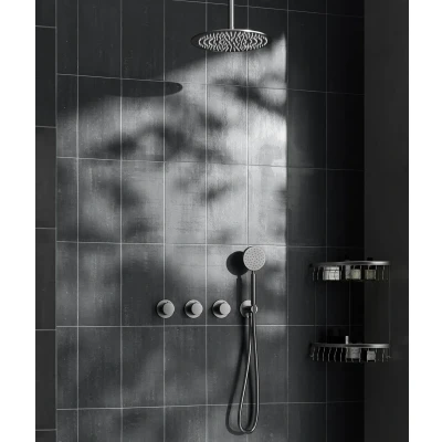 Afbeelding van Saniclear Plus inbouw regendouche met 30cm hoofddouche en plafondarm RVS