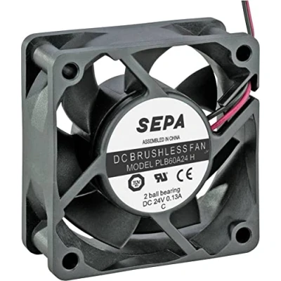 Afbeelding van SEPA PLB60A24SE16A Axiaalventilator 24 V/DC 36.7 m3/h (l x b h) 60 25 mm