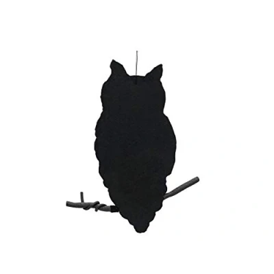 Afbeelding van Europalms Halloween decoratie Silhouette, uil, 62cm versiering accessoires feestje