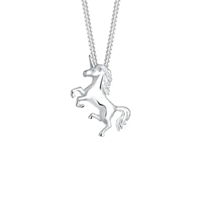Afbeelding van Elli Einhorn Ketting silvercoloured, Dames, Maat: 45, Silver coloured