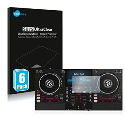 Afbeelding van Savvies (6 Stuks) Schermbeschermer voor Numark Mixstream Pro Screen Protector Ultra Transparant