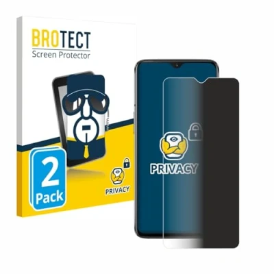 Afbeelding van BROTECT privacy screenprotector voor OnePlus 7 Folie Beschermfolie Blauwlichtfilter (2 Stuks)