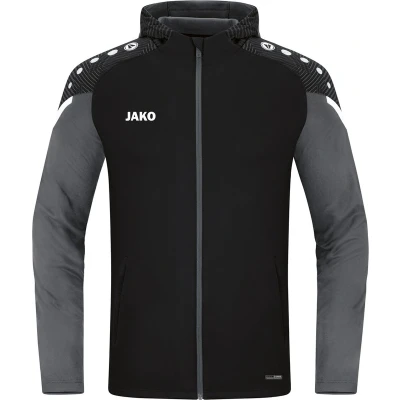 Afbeelding van Jas met kap Performance Zwart/antra light / XXL