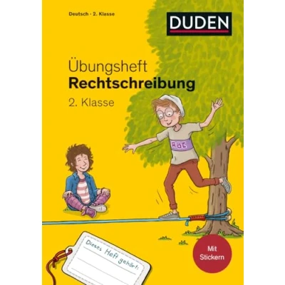Afbeelding van Übungsheft Rechtschreibung 2.Klasse: Mit Stickern und Lernerfolgskarten
