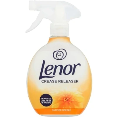 Afbeelding van Crease Lenor Releaser Spray verwijdert plooien in stof. Zomerbries, 500 milliliter