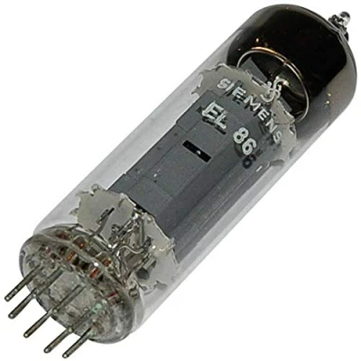 Afbeelding van EL 86 = 6 CW 5 Elektronische buis Final Pentode 170 V 70 mA Aantal polen (num): 9 Fitting: noval Inhoud 1 stk(s)