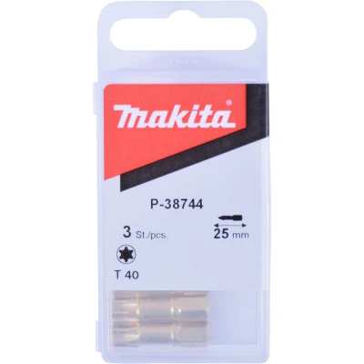 Afbeelding van MAKITA P 38744 schroefbit, T40, 25 mm (3 st.)