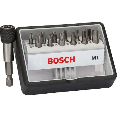 Afbeelding van Bosch 12+1 delige bitset robust line m1 extra hard