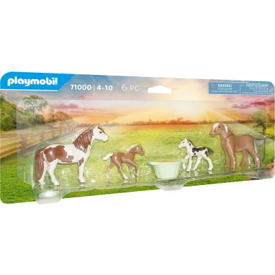 Afbeelding van Playmobile Playmobil Country 2 IJslandse pony&#039;s met veulens
