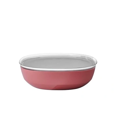 Afbeelding van Mepal Silueta Schaal Met Deksel 4 Liter Vivid Mauve Rood Schalen