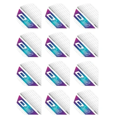 Afbeelding van RED DRAGON Hardcore XT RD Logo Regenboog Dart flights 4 sets per verpakking (in totaal 12 dartvluchten)