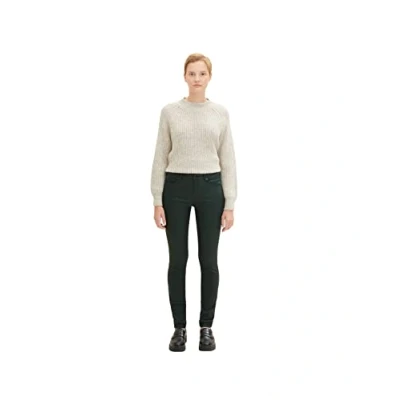 Afbeelding van TOM TAILOR Denim Dames jeans 202212 Nela Extra Skinny, 30602 Dark Green, 33W / 32L