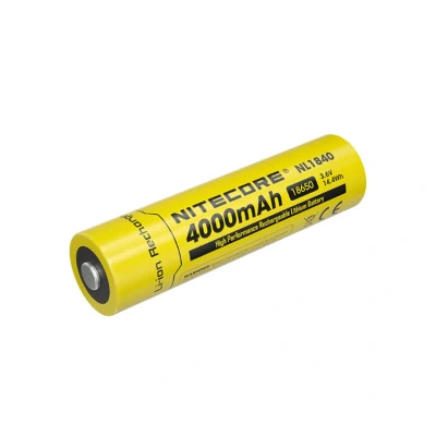 Afbeelding van Nitecore NL1840 Oplaadbare 18650 Li Ion batterij 4000mAh