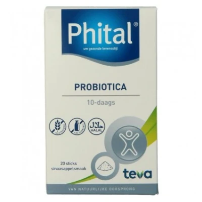 Afbeelding van Phital Probiotica Plus, 20 Sachets