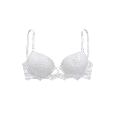 Afbeelding van Lascana BRA Pushup BH, Dames, Maat: 80A, White