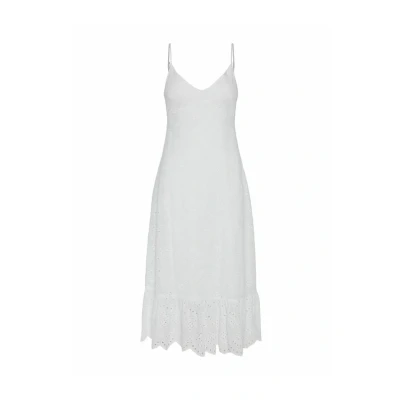 Afbeelding van Pieces Pcvilde Strap NOOS Jurk, Dames, Maat: Small, Bright white