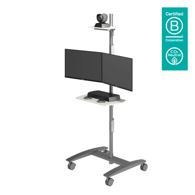 Afbeelding van Dataflex Viewmate werkstation vloer 722