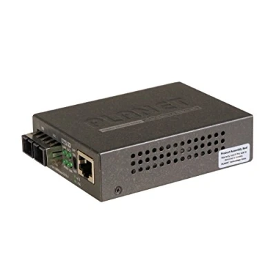 Afbeelding van Kabels: Fiber: Fiber Converters: PLANET 10/100/1000BASE T TO 1000 BASE SX GIGABIT SC/MM