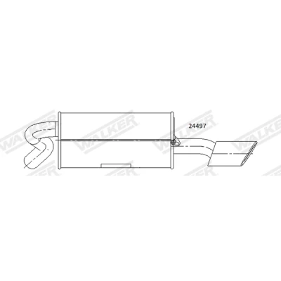 Afbeelding van Walker Middendemper 24497