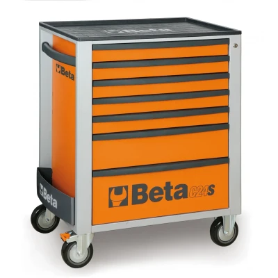 Afbeelding van Beta Gereedschapswagen 7 Laden Oranje incl. 309 delig assortiment