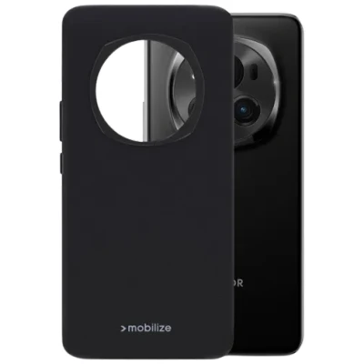 Afbeelding van Mobilize Rubber Gelly Case Honor Magic6 Pro Matt Black